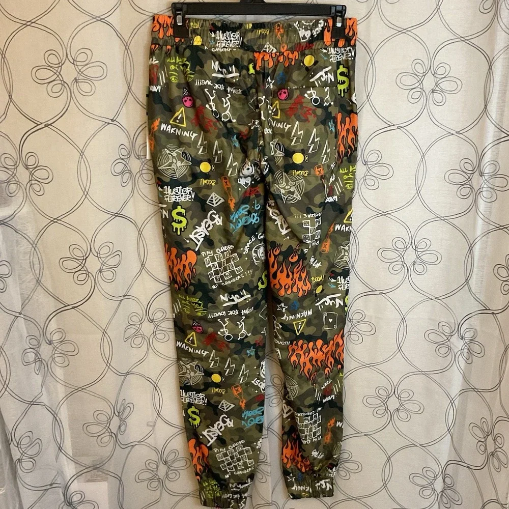 NWT By The Drill Clothing Co Fresh Prints Of Bel‎ Air Men's  Joggers Size Large